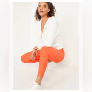 Old Navy Active Powersoft Orange Leggings